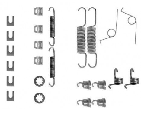 Accessory Kit, brake shoes
