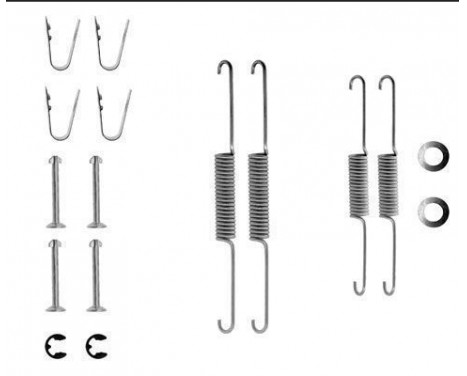 Accessory Kit, brake shoes