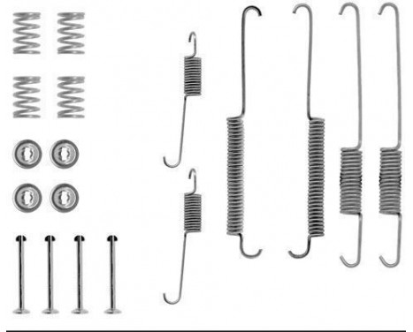 Accessory Kit, brake shoes