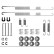 Accessory Kit, brake shoes