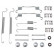 Accessory Kit, brake shoes