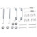 Accessory Kit, brake shoes