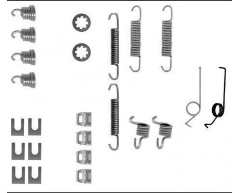 Accessory Kit, brake shoes