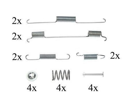 Accessory Kit, brake shoes