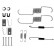 Accessory Kit, brake shoes