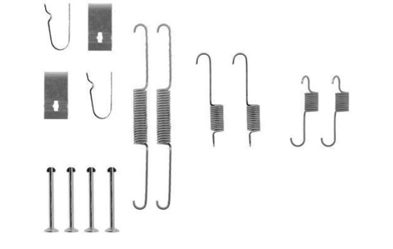 Accessory Kit, brake shoes