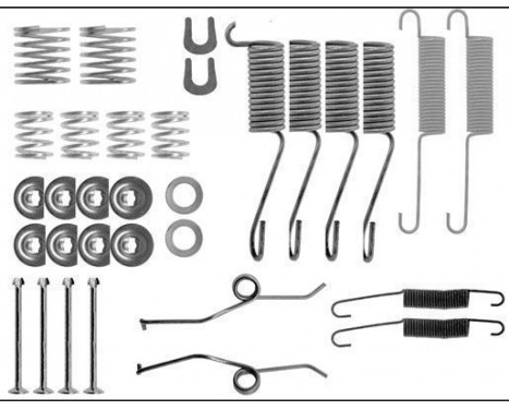 Accessory Kit, brake shoes