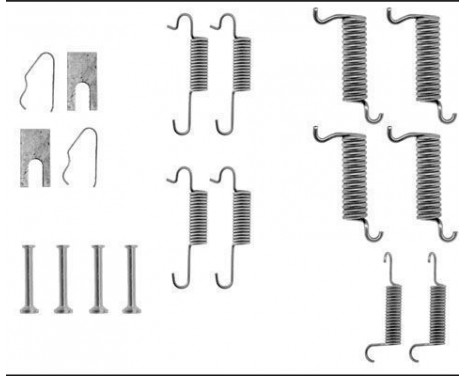 Accessory Kit, brake shoes