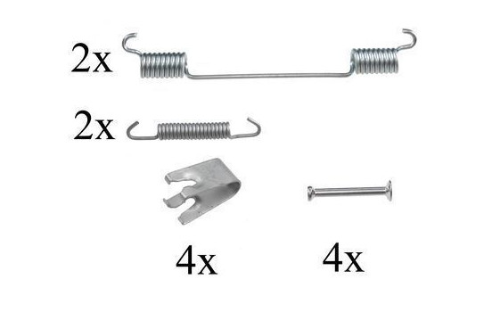 Accessory Kit, brake shoes