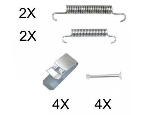 Accessory Kit, brake shoes