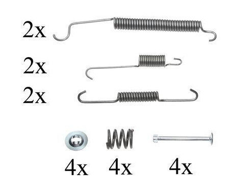 Accessory Kit, brake shoes