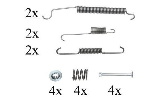 Accessory Kit, brake shoes
