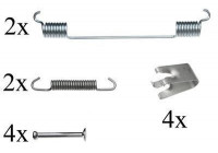 Accessory Kit, brake shoes