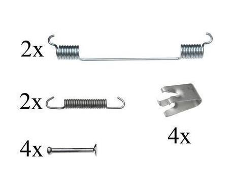 Accessory Kit, brake shoes