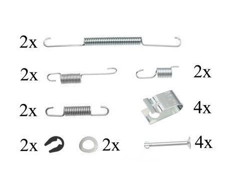 Accessory Kit, brake shoes