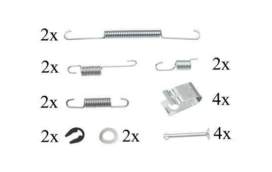 Accessory Kit, brake shoes