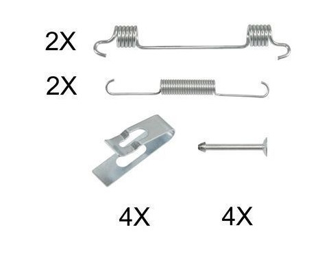 Accessory Kit, brake shoes