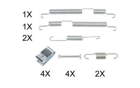 Accessory Kit, brake shoes