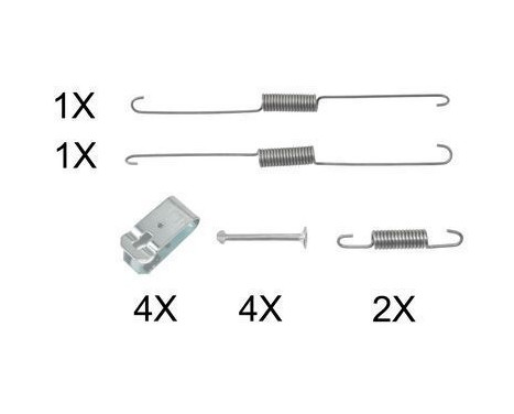 Accessory Kit, brake shoes