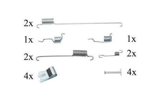 Accessory Kit, brake shoes