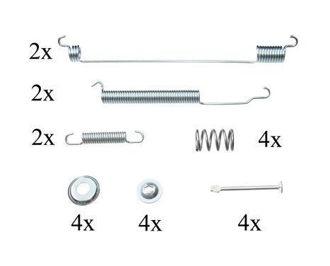 Accessory Kit, brake shoes