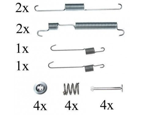 Accessory Kit, brake shoes