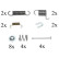 Accessory Kit, brake shoes