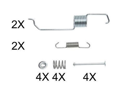 Accessory Kit, brake shoes