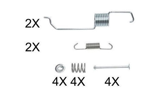Accessory Kit, brake shoes