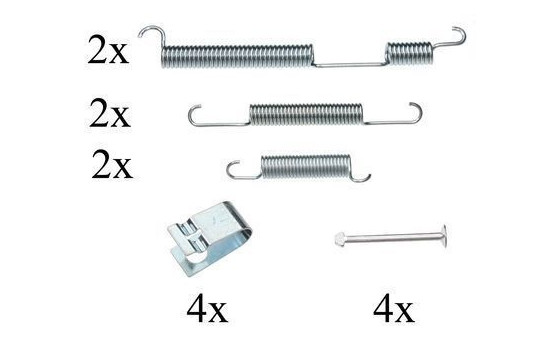 Accessory Kit, brake shoes