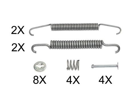 Accessory Kit, brake shoes