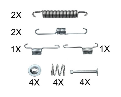 Accessory Kit, brake shoes