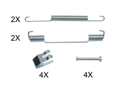Accessory Kit, brake shoes