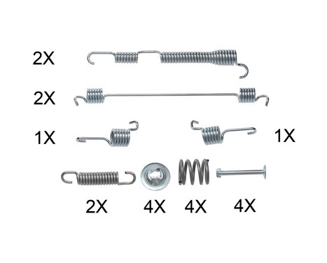 Accessory Kit, brake shoes