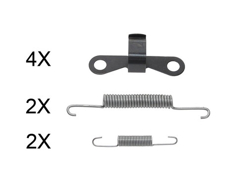 Accessory Kit, brake shoes