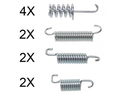 Accessory Kit, brake shoes