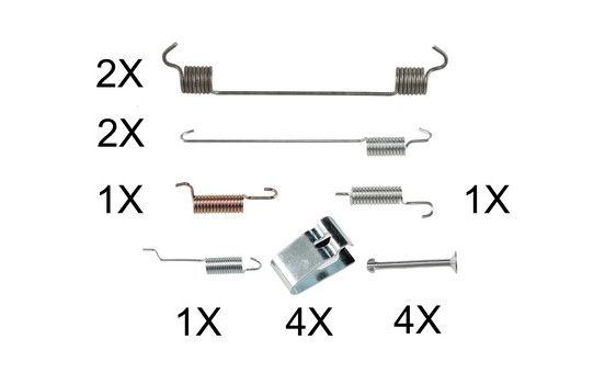 Accessory Kit, brake shoes