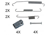 Accessory Kit, brake shoes
