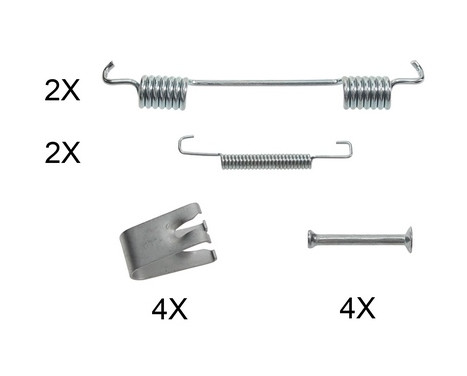 Accessory Kit, brake shoes