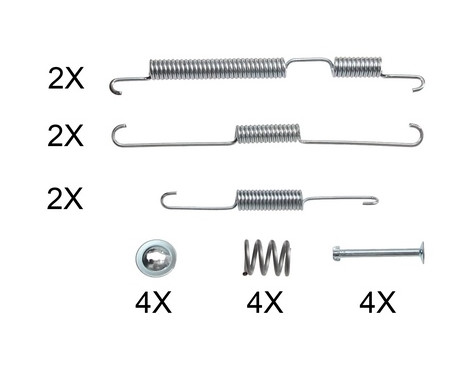 Accessory Kit, brake shoes
