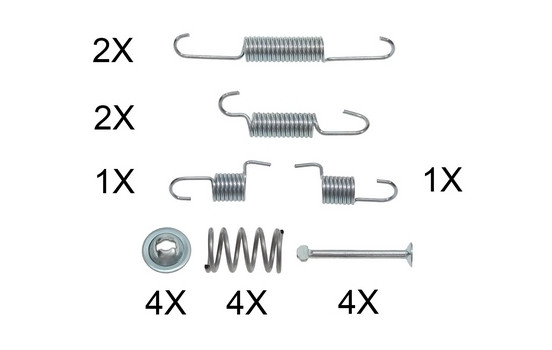 Accessory Kit, brake shoes