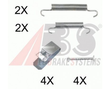 Accessory Kit, brake shoes, Image 2