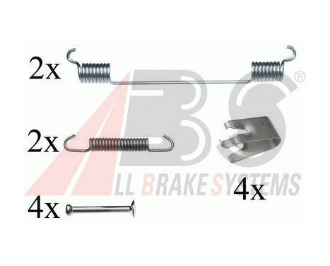 Accessory Kit, brake shoes, Image 2