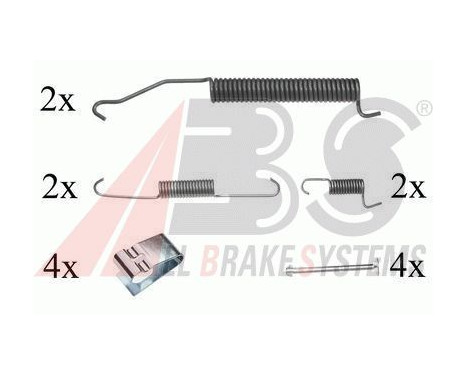 Accessory Kit, brake shoes, Image 2
