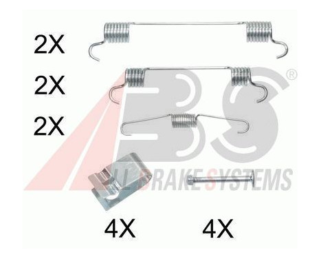 Accessory Kit, brake shoes, Image 2