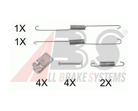 Accessory Kit, brake shoes, Image 2