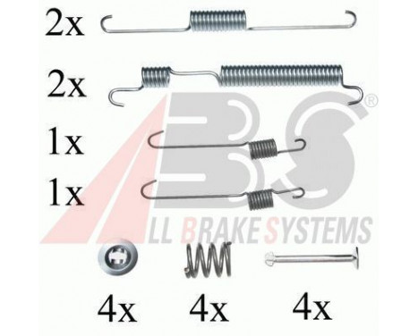 Accessory Kit, brake shoes, Image 2