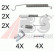 Accessory Kit, brake shoes, Thumbnail 2
