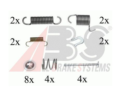 Accessory Kit, brake shoes, Image 2