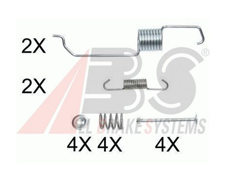 Accessory Kit, brake shoes, Image 2